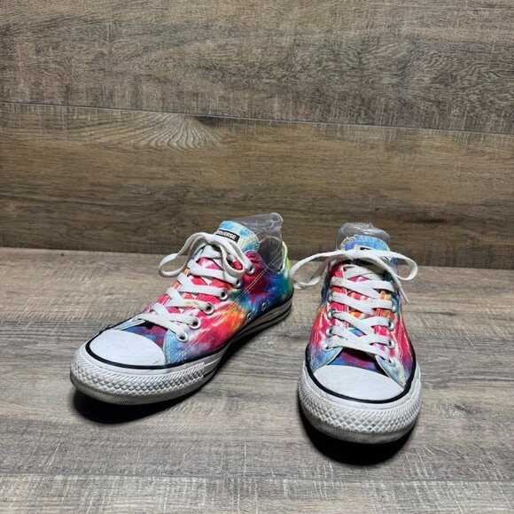Converse Chuck Taylor Tie Dye Canvas Sneakers Women's Size 8 - Picture 1 of 7